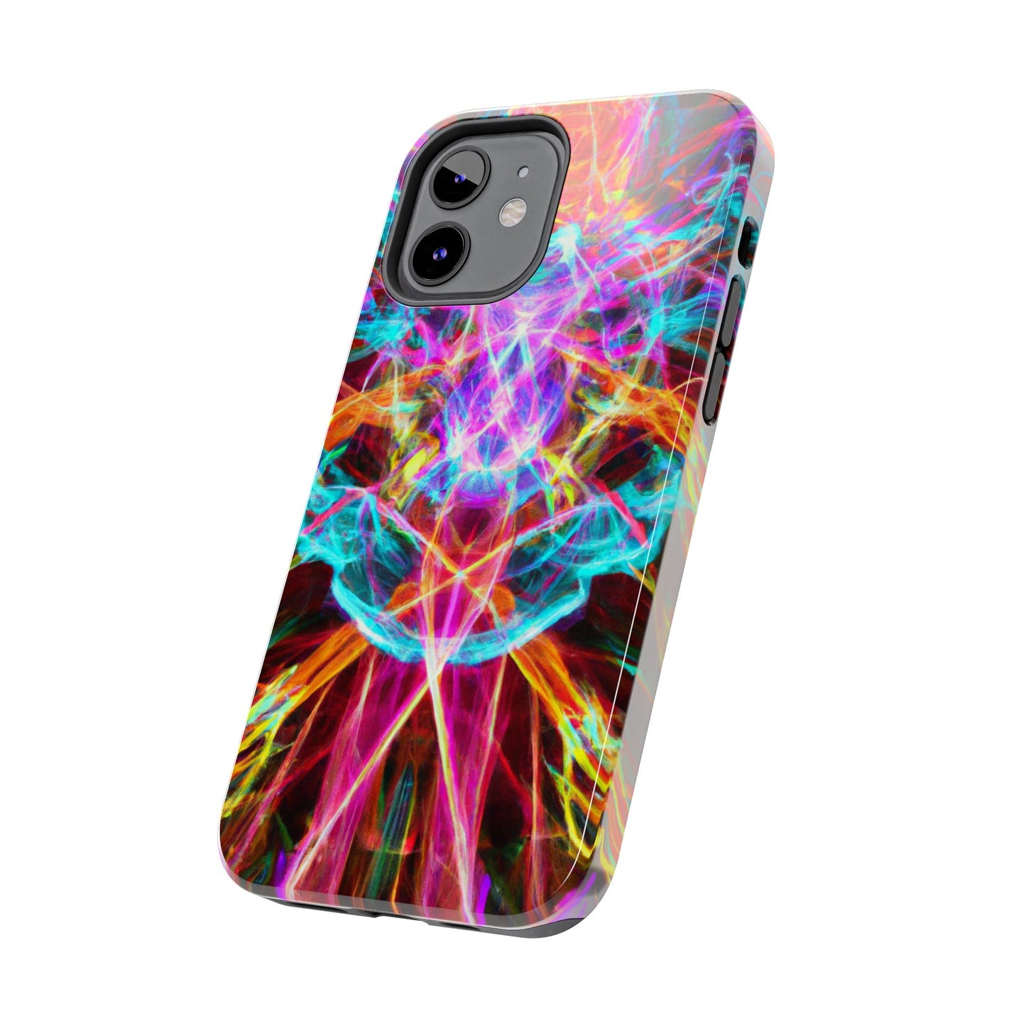 Phone Case - Electrifying Energy Design, colorful phone case, colorful Iphone Case, colorful Samsung phone case