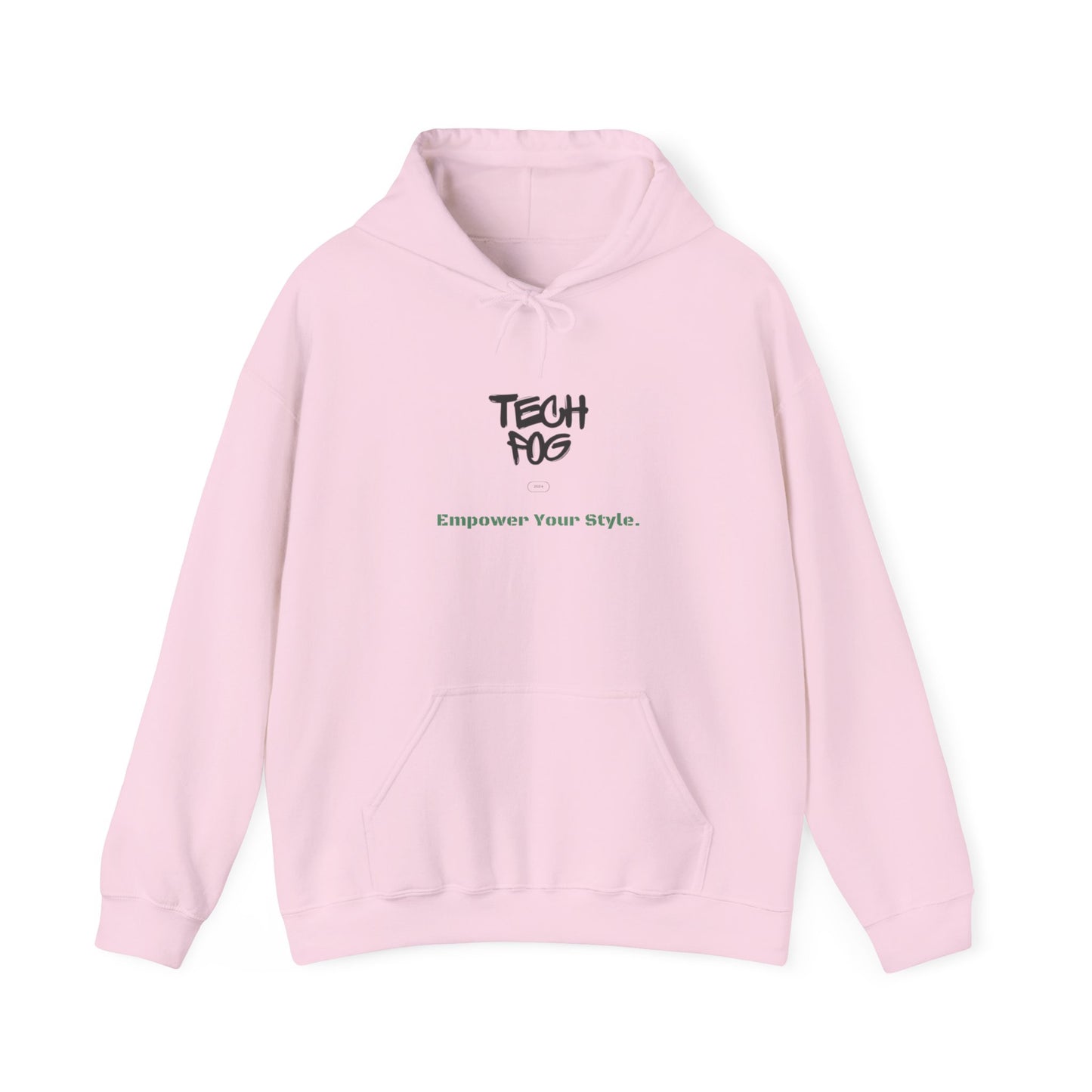 Hooded Sweatshirt - Tech POG Empower Your Style Message