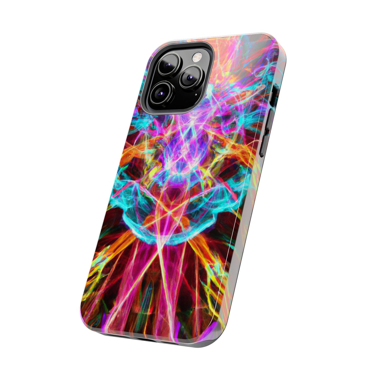 Phone Case - Electrifying Energy Design, colorful phone case, colorful Iphone Case, colorful Samsung phone case