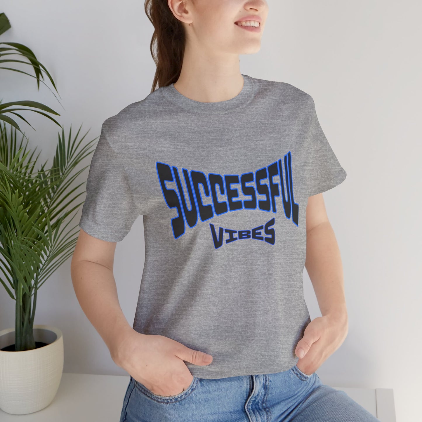 T-Shirt Successful Vibes Tee, short sleeve successful shirt good vibes for success