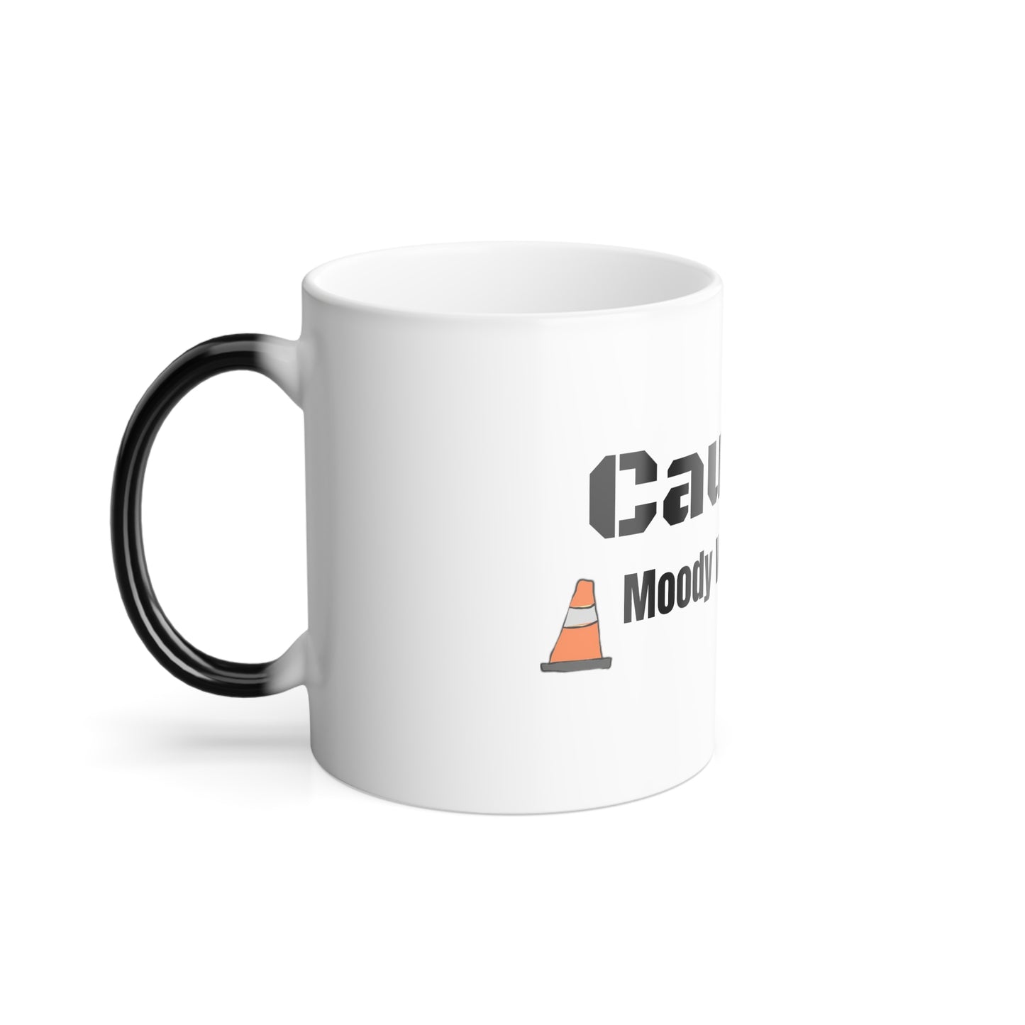 Caution Color Morphing Mug, 11oz