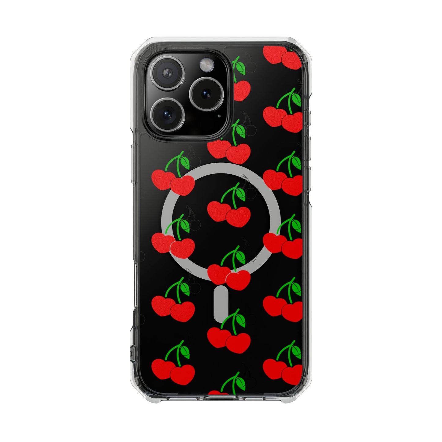 Phone Case with Cherry Design - MagSafe