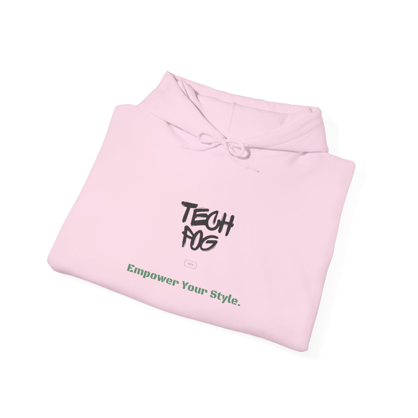 Hooded Sweatshirt - Tech POG Empower Your Style Message