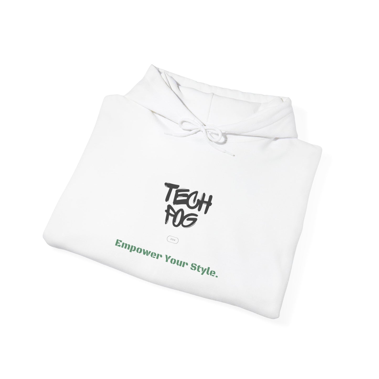 Hooded Sweatshirt - Tech POG Empower Your Style Message