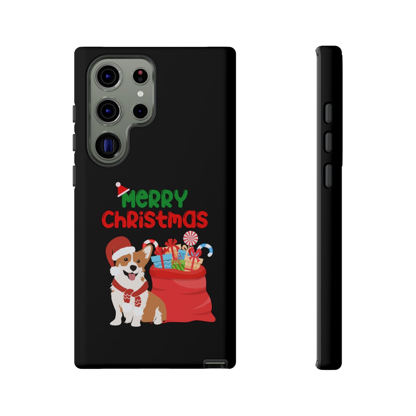 Phone Case Dog Santa Merry Christmas