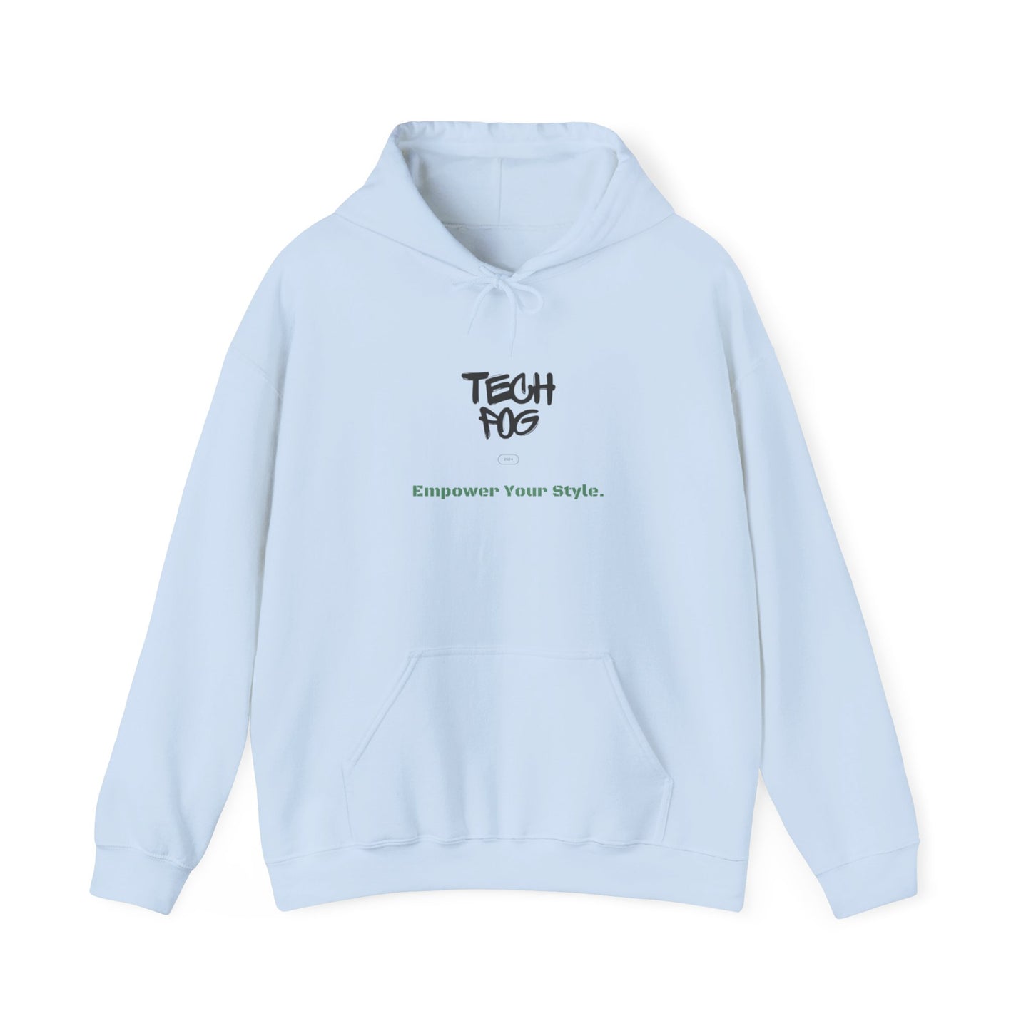 Hooded Sweatshirt - Tech POG Empower Your Style Message