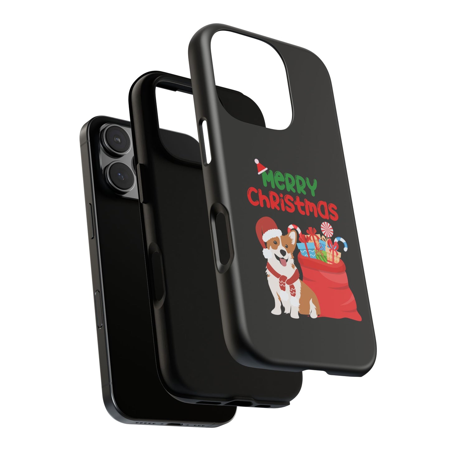 Phone Case Dog Santa Merry Christmas