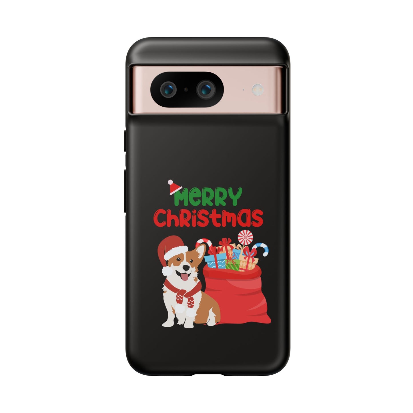 Phone Case Dog Santa Merry Christmas