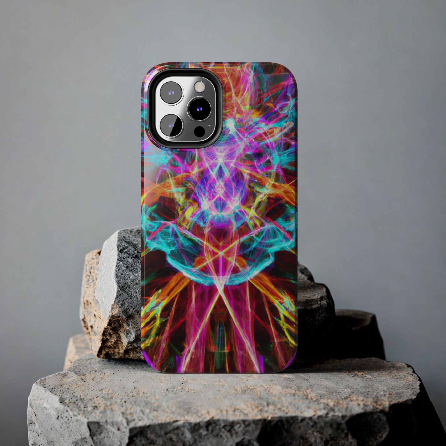 Phone Case - Electrifying Energy Design, colorful phone case, colorful Iphone Case, colorful Samsung phone case