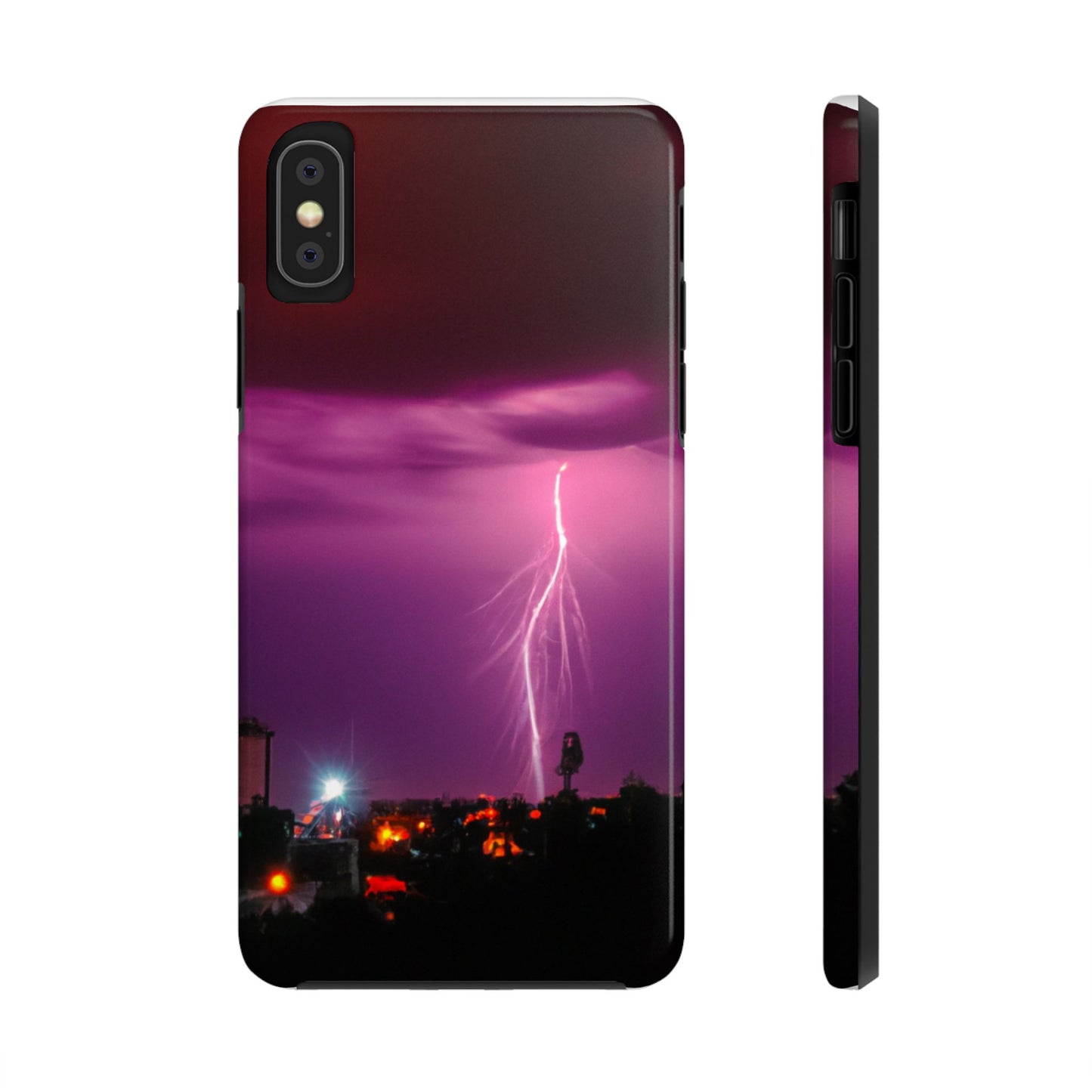 Lightning strike Phone Case for iPhone15, iPhone14, iPhone 8, Samsung Tough Phone Cases, Protect your Phone