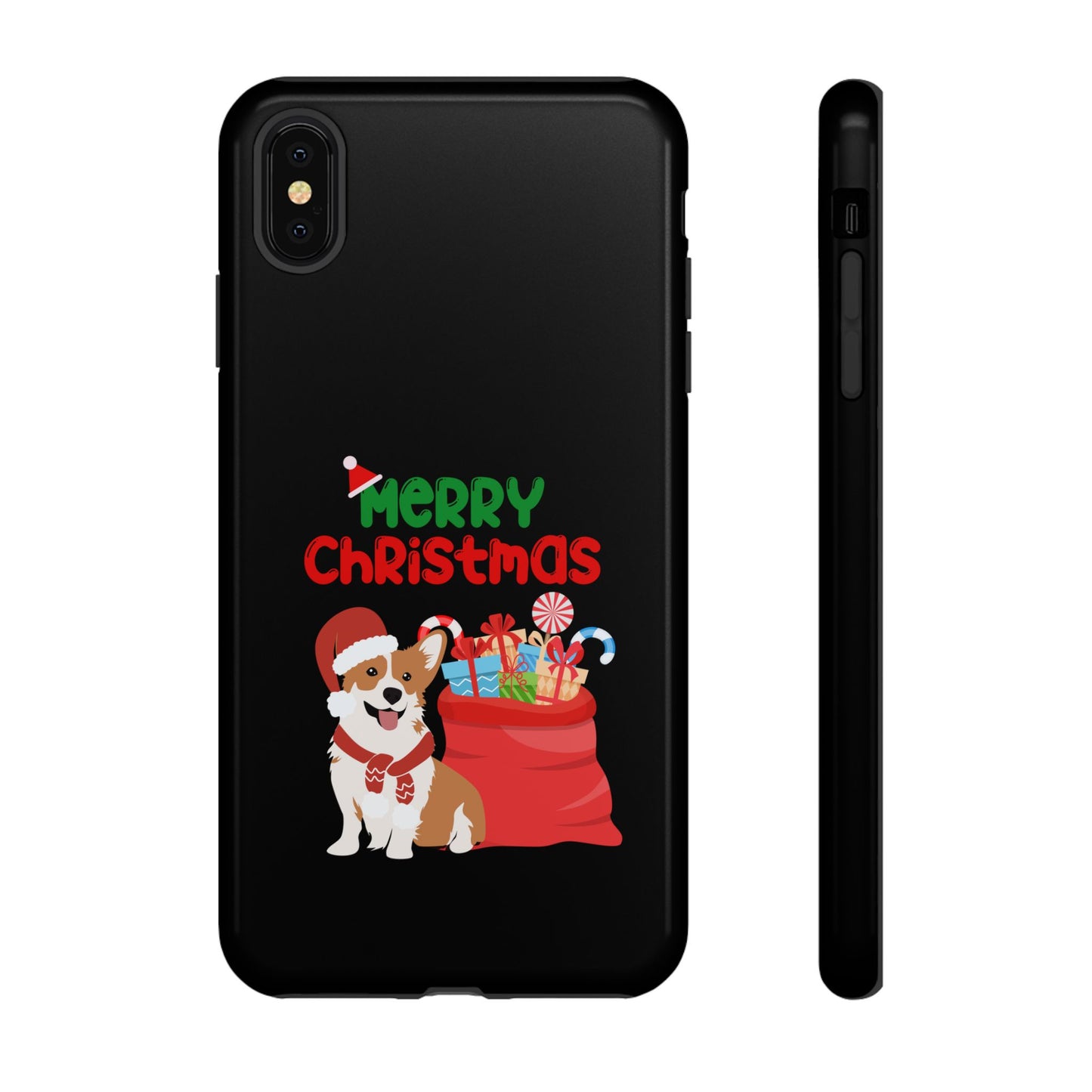 Phone Case Dog Santa Merry Christmas