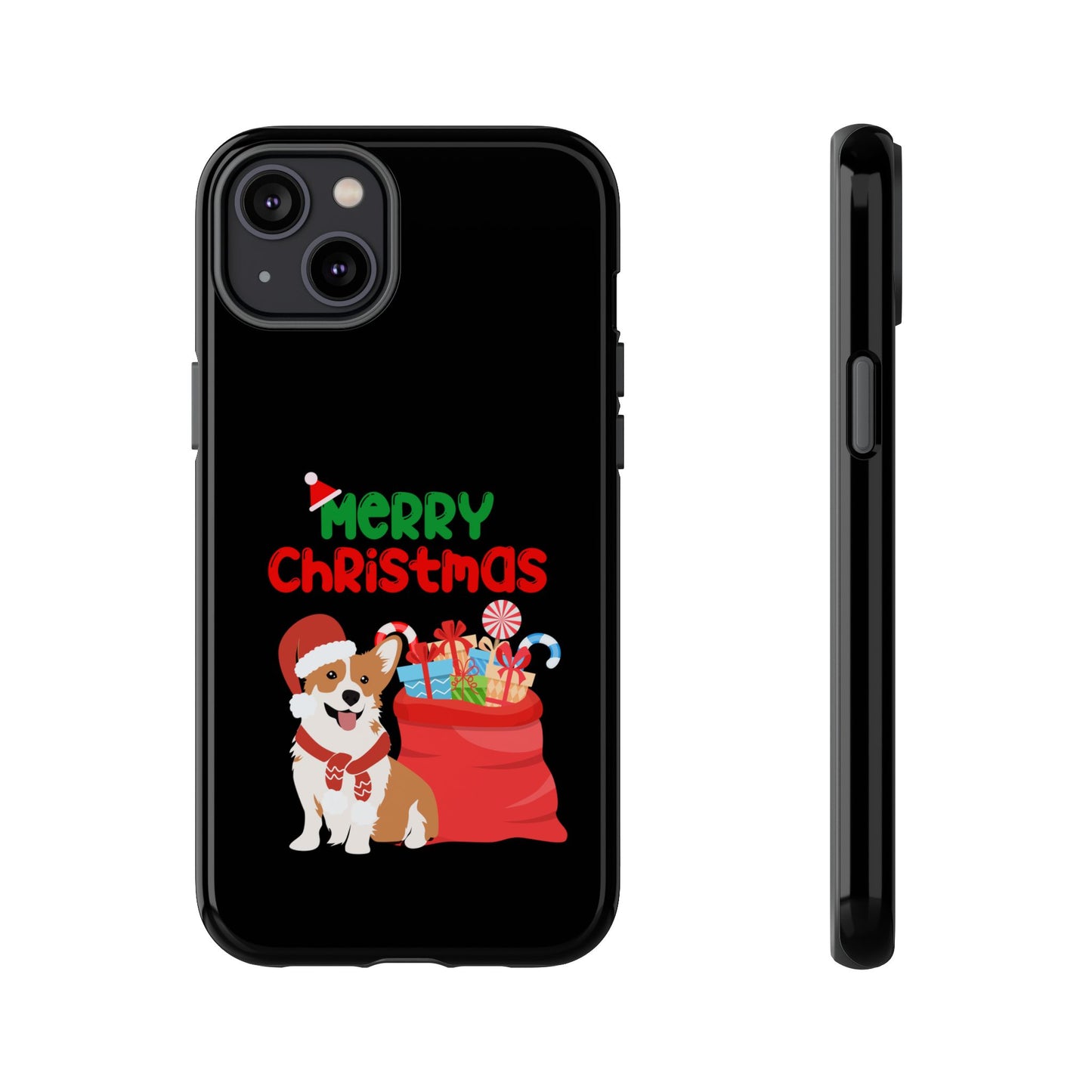 Phone Case Dog Santa Merry Christmas