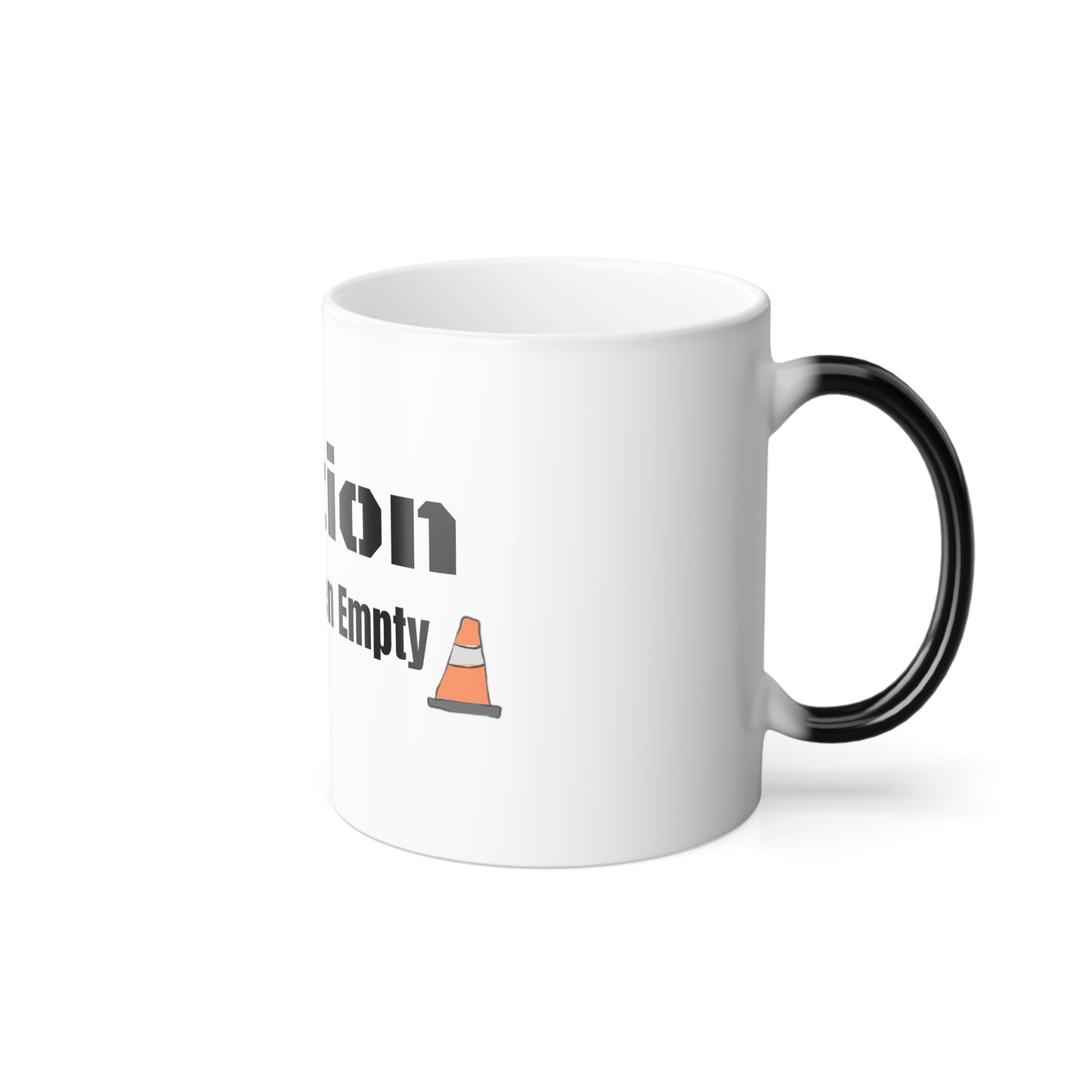 Caution Color Morphing Mug, 11oz