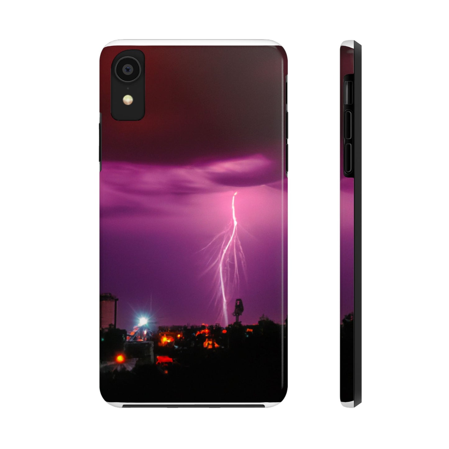 Lightning strike Phone Case for iPhone15, iPhone14, iPhone 8, Samsung Tough Phone Cases, Protect your Phone