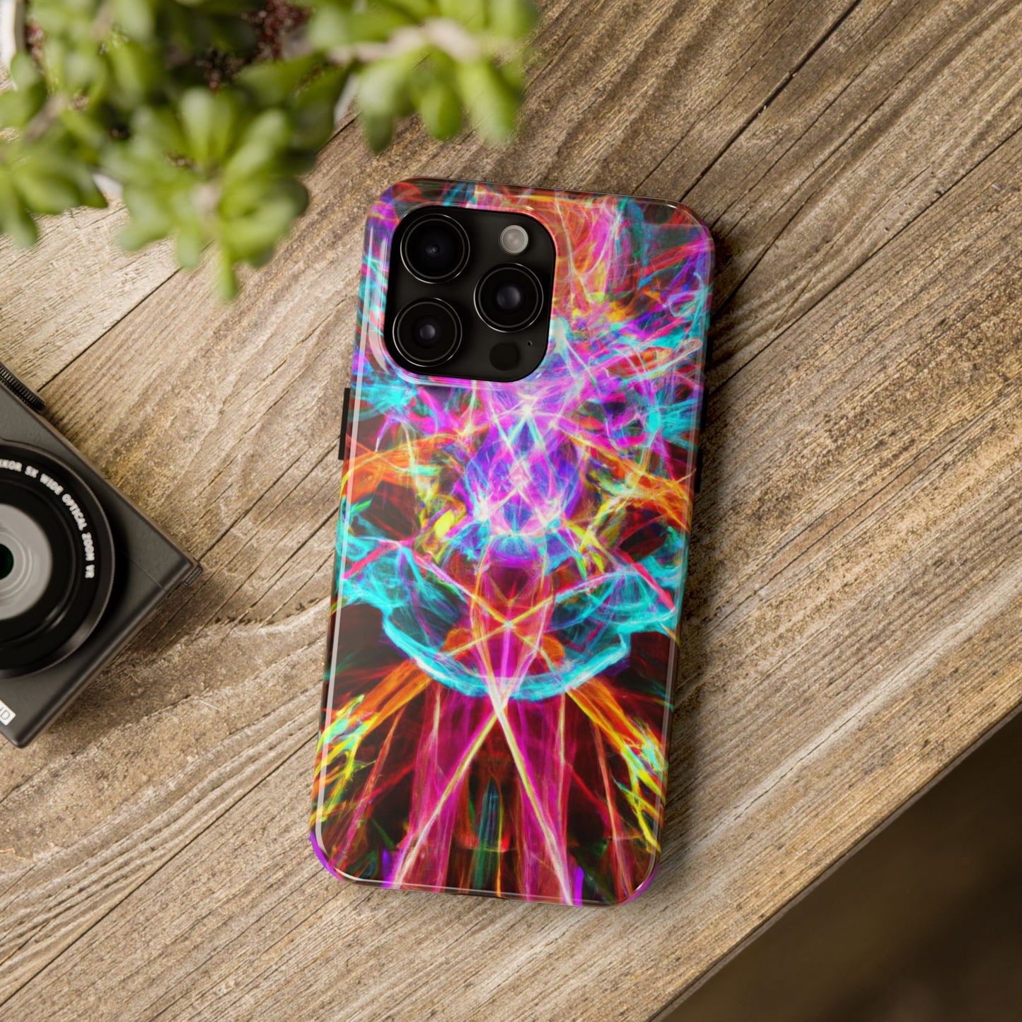 Phone Case - Electrifying Energy Design, colorful phone case, colorful Iphone Case, colorful Samsung phone case