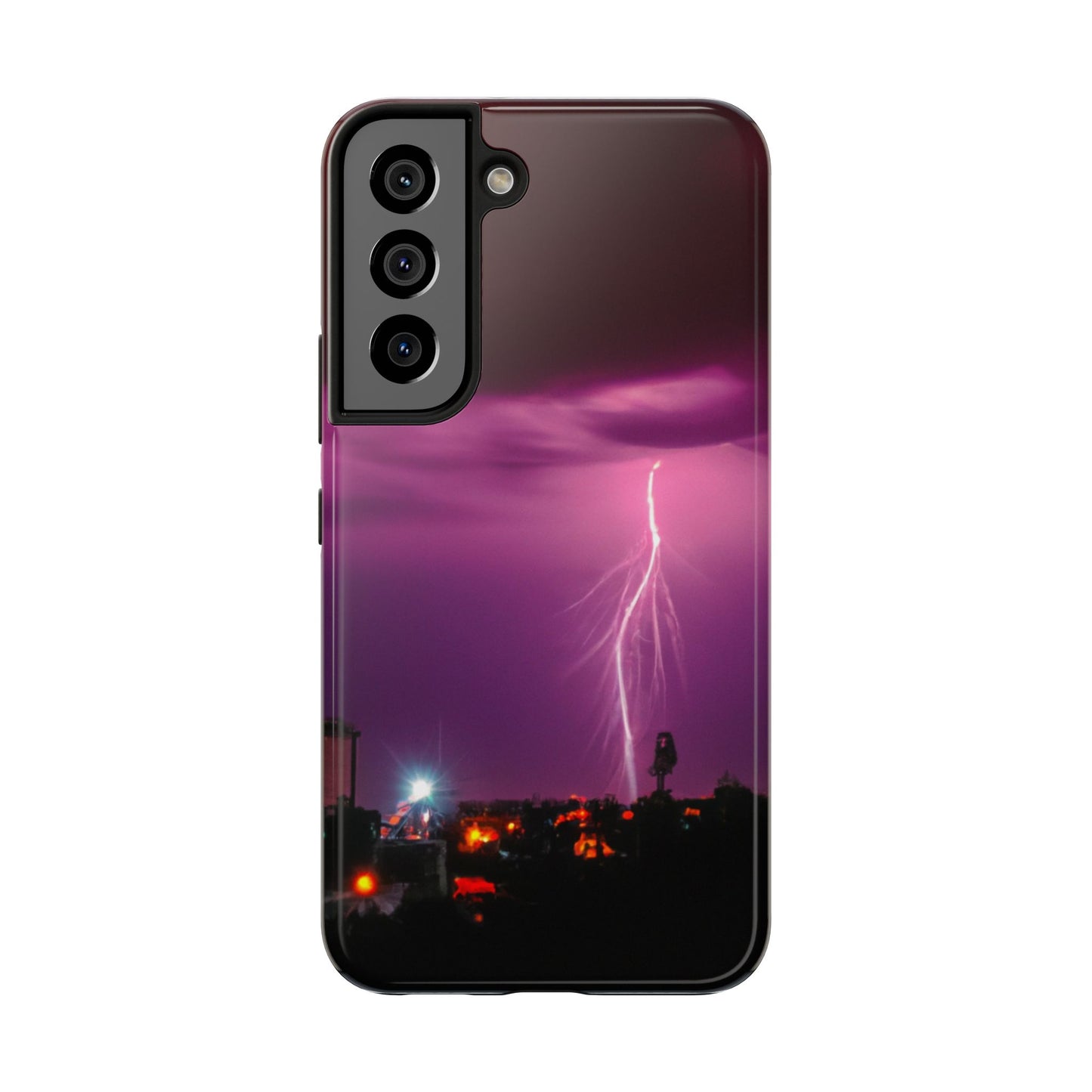 Lightning strike Phone Case for iPhone15, iPhone14, iPhone 8, Samsung Tough Phone Cases, Protect your Phone